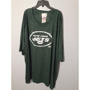 NFL team apparel Jets short sleeve shirt - NWT - Big & Tall - Size 5X